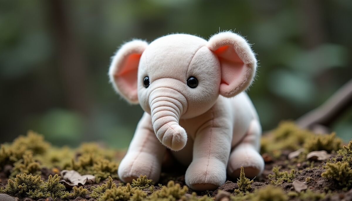 Peluche éléphant kawaii : l’authentique trésor introuvable ailleurs