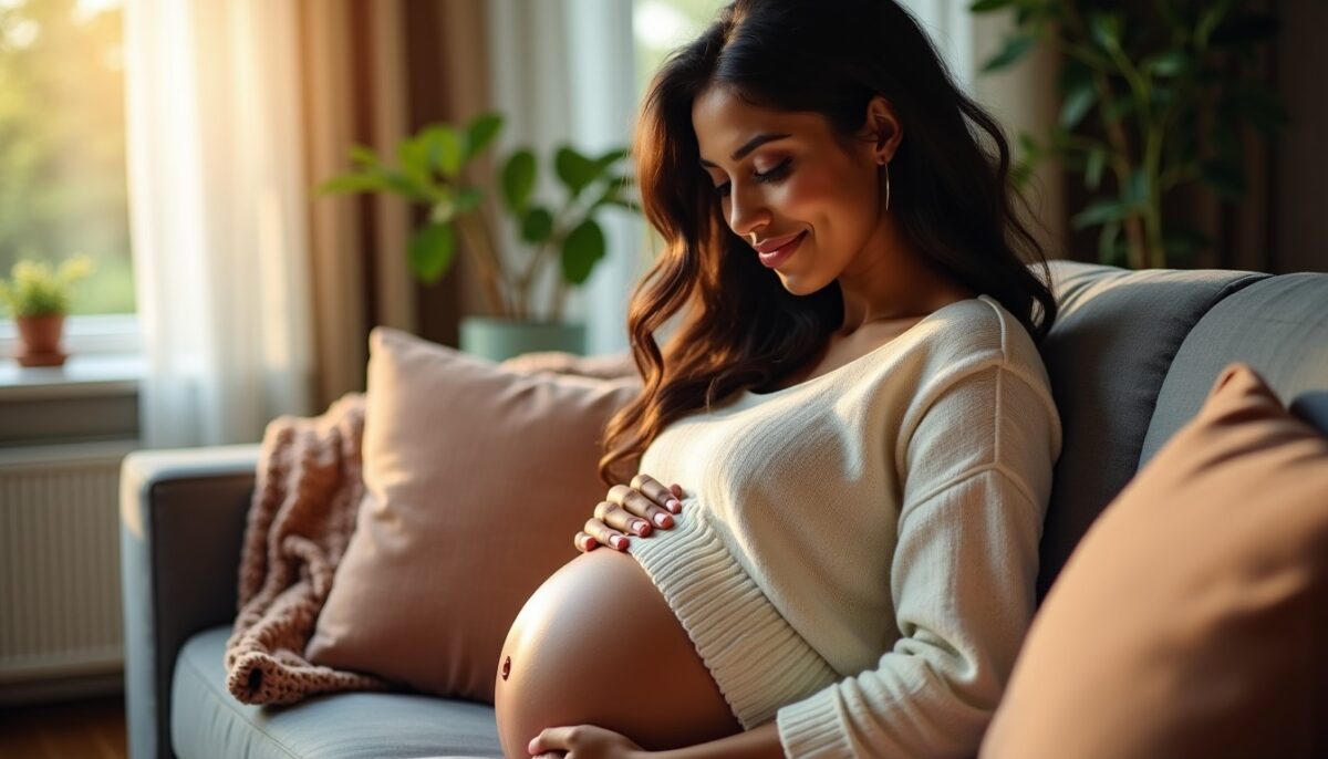 Où et quand ressent-on les premiers mouvements de bébé dans le ventre ?