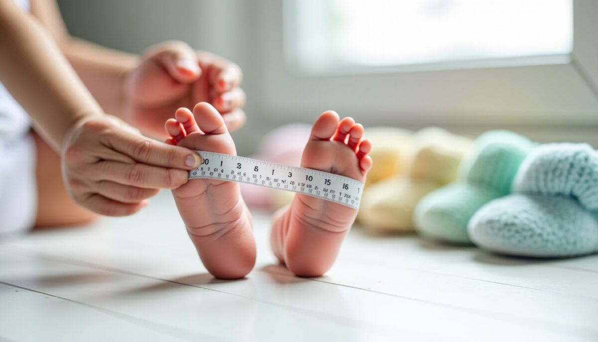 Guide des pointures de chaussures pour bébé : tableau selon l&rsquo;âge et astuces pour bien mesurer