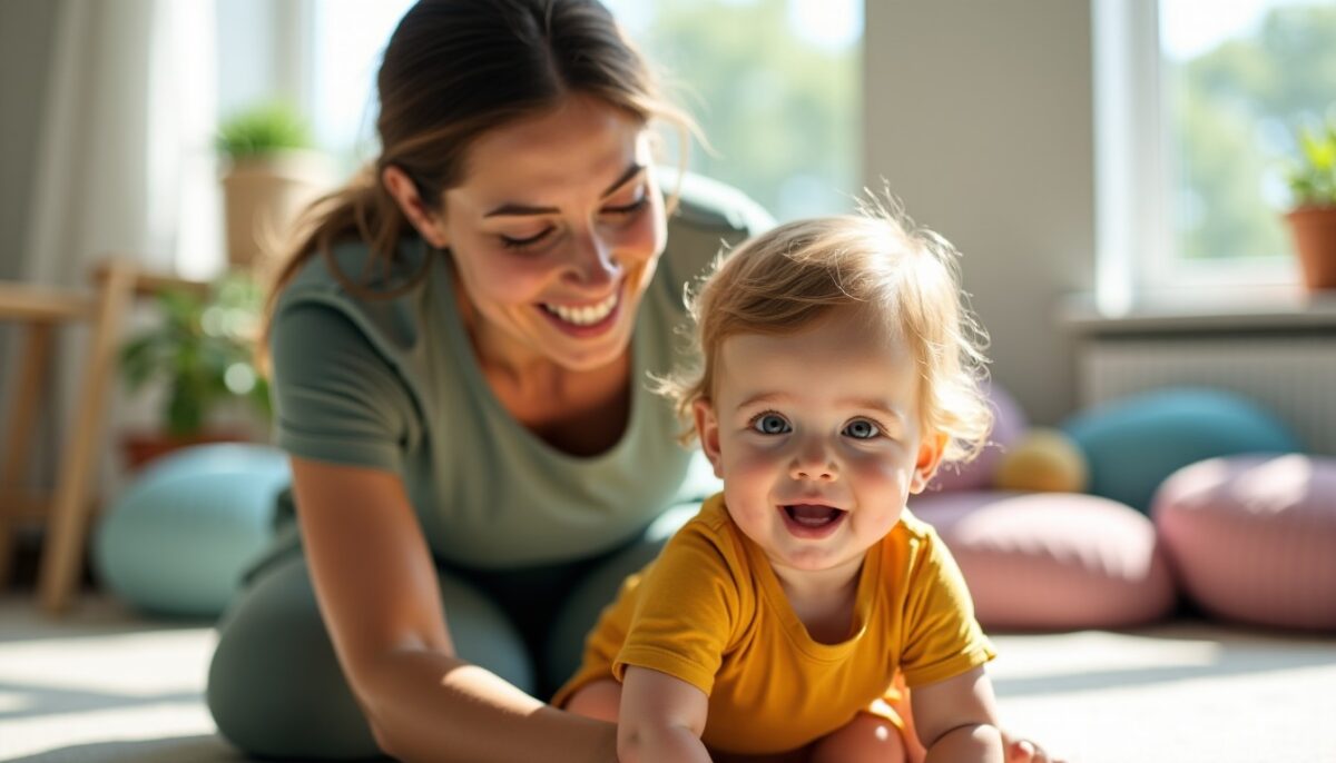 À Montsoué, Ufobaby favorise l’éveil moteur des tout-petits en cultivant le duo complice enfant-parent
